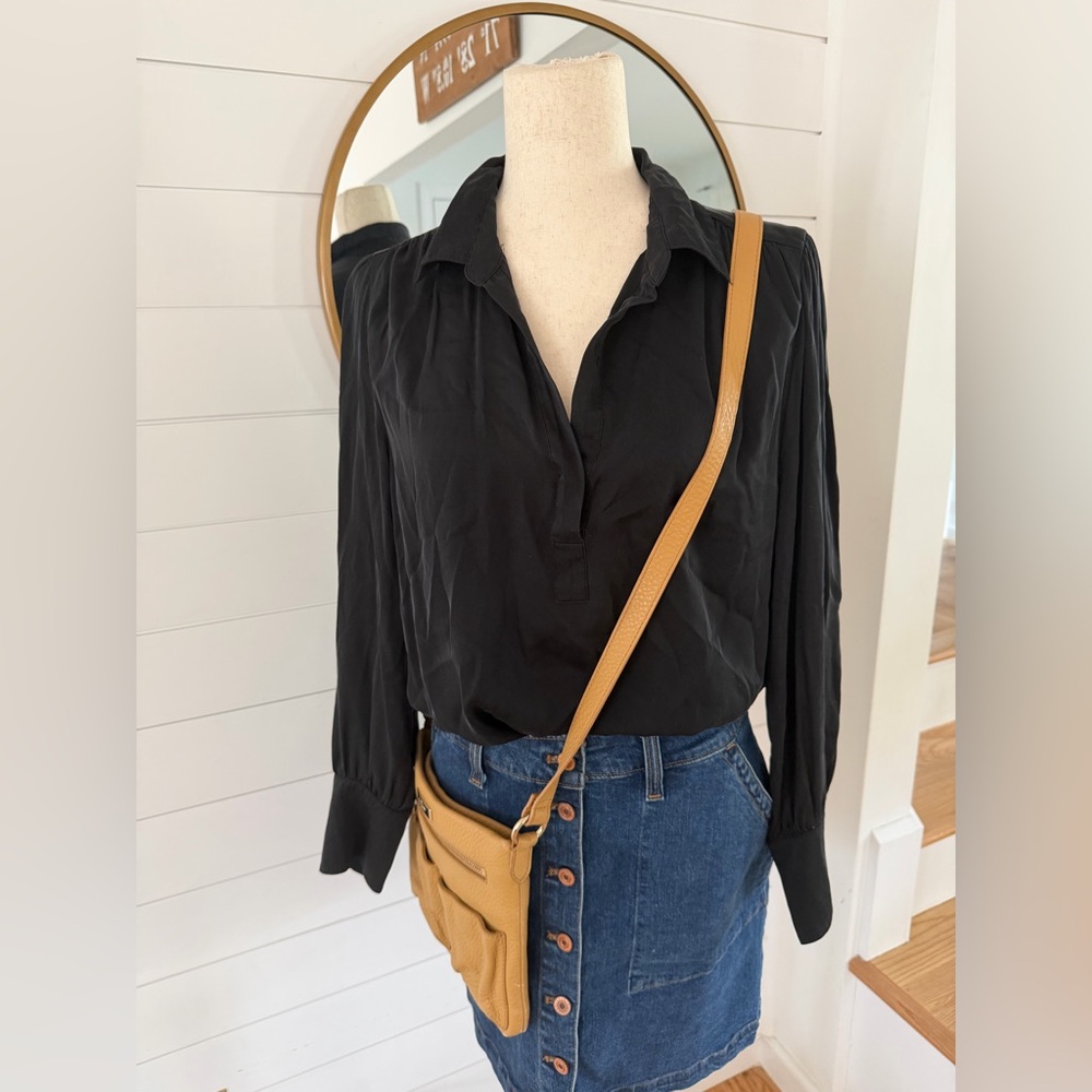 Cole Haan - Women's Tan Crossbody Bag - Casual Everyday Shoulder Bag